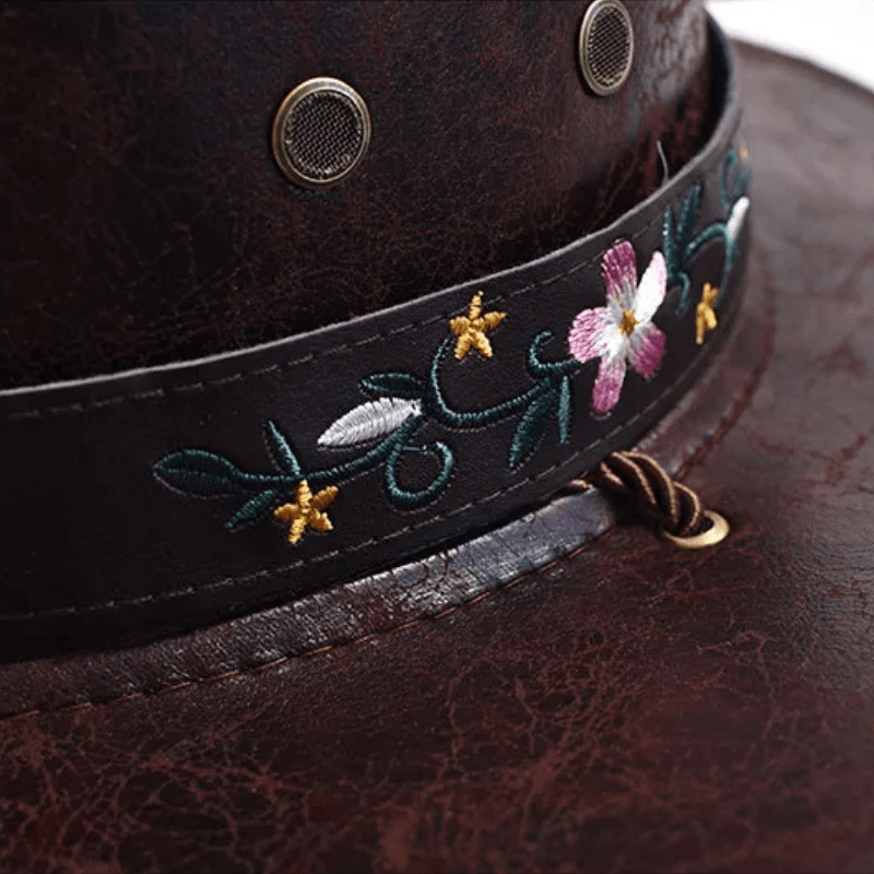 Cowboyhatt med Tjurhuvud