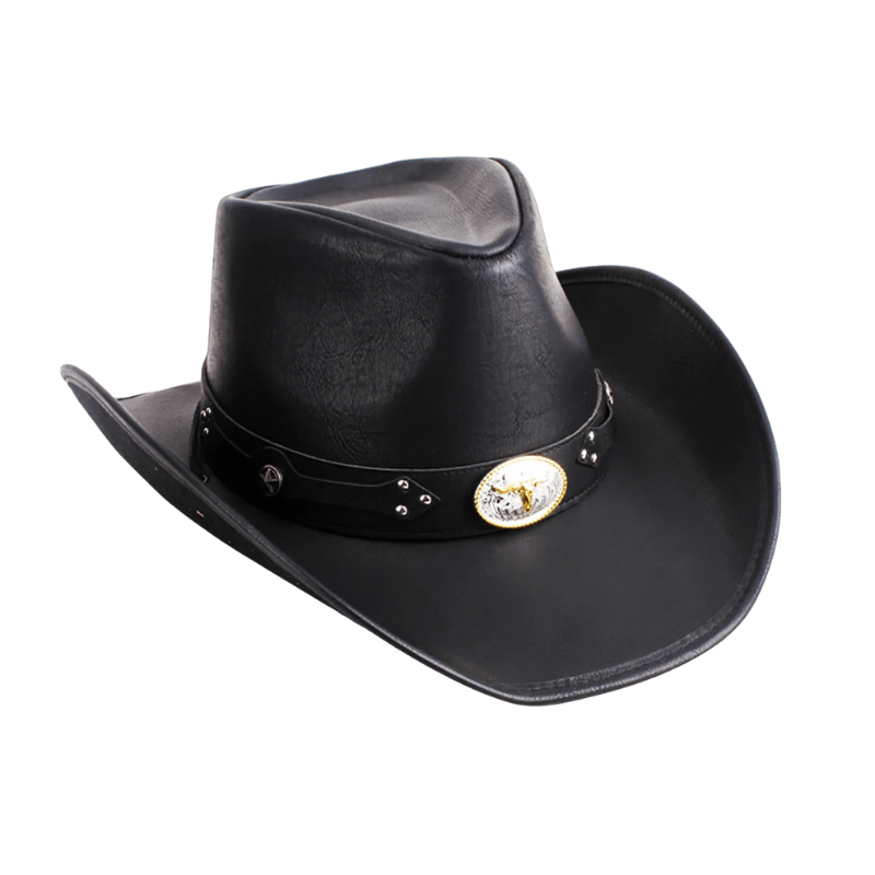 Cowboyhatt skinn 08 / 58cm