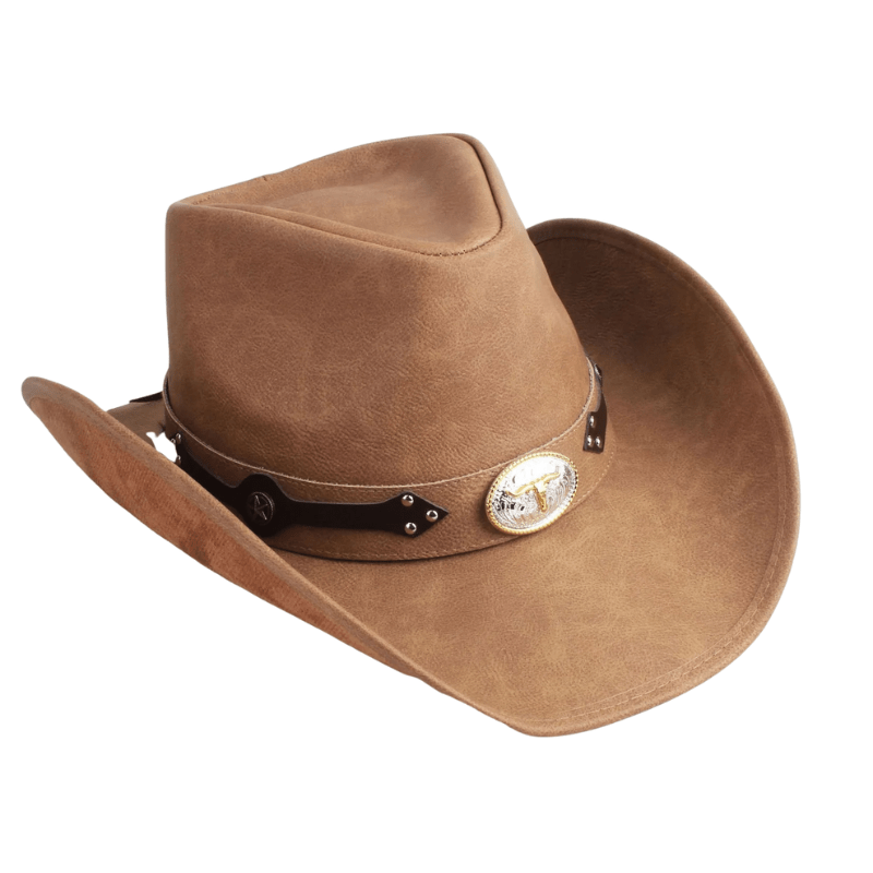 Cowboyhatt skinn 09 / 58cm