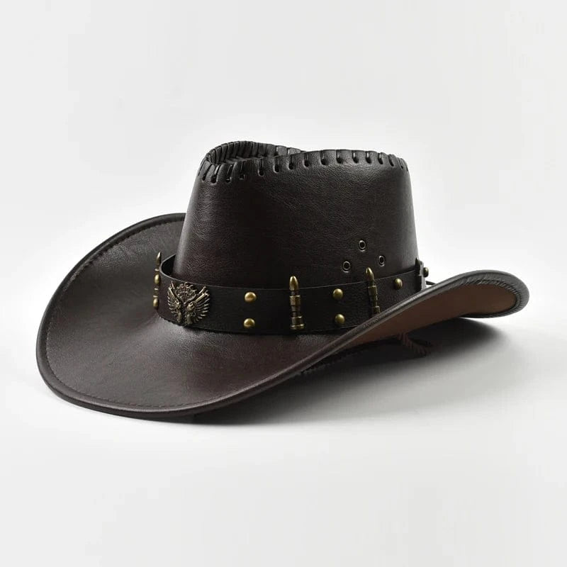 Cowboyhatt XXL Kaffe / One Size