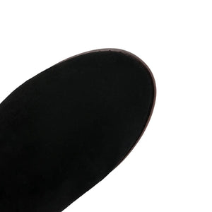 Cowgirl Boots i Mocka med Utskärningar
