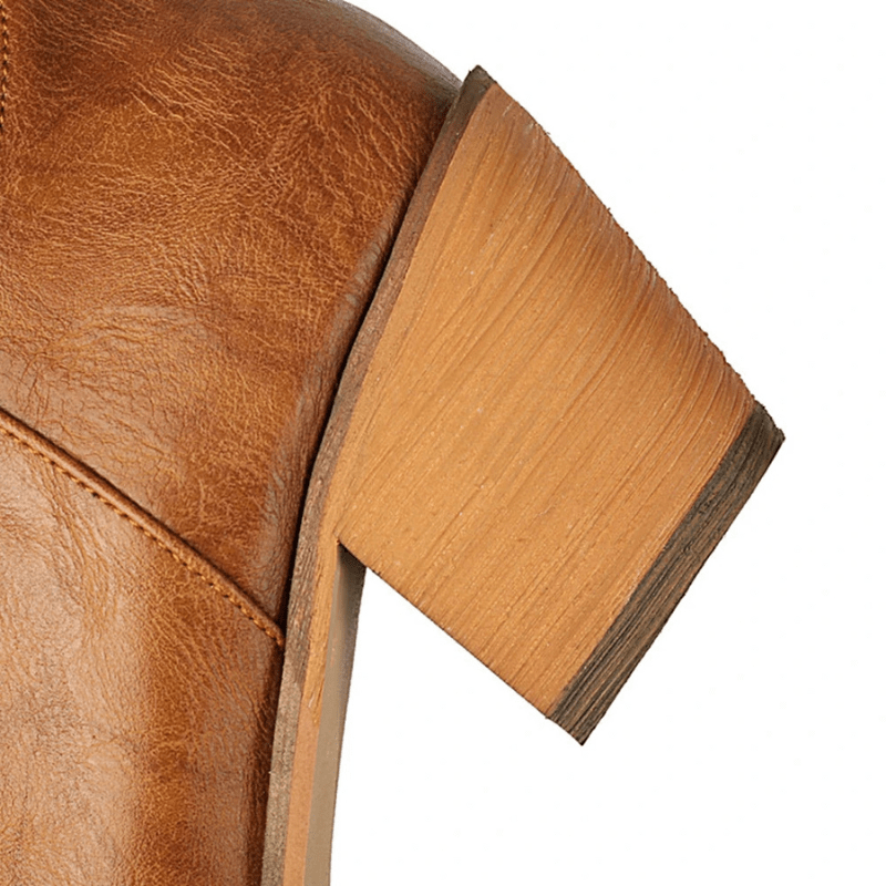 Cowgirl Boots med Nitdetaljer