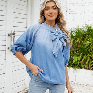 Denim blus