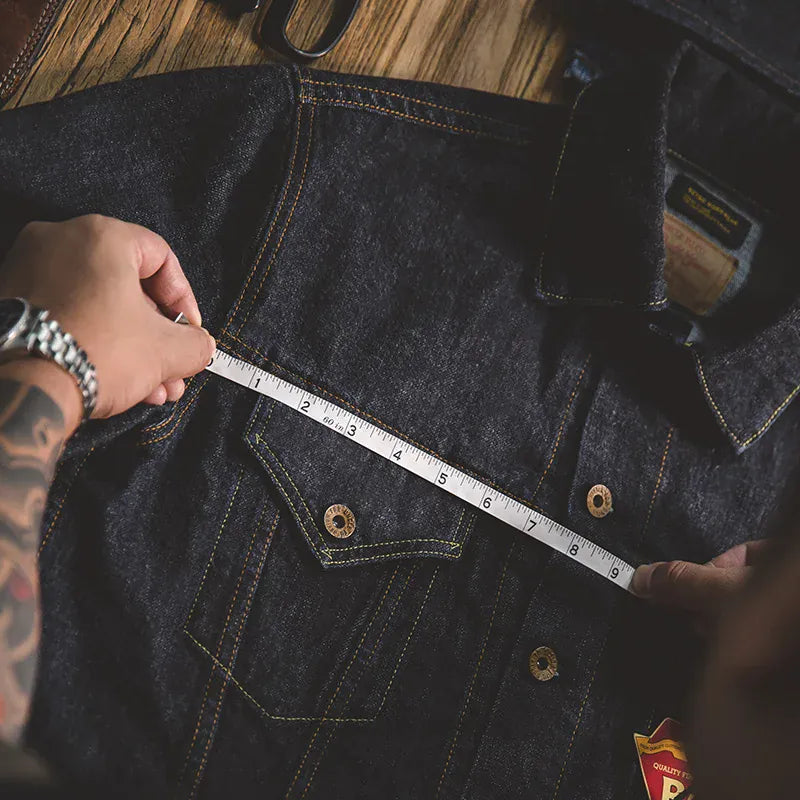 Denim jacka herr