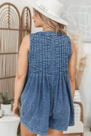 Denim jumpsuit