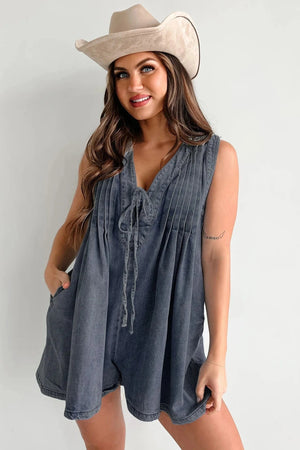 Denim jumpsuit