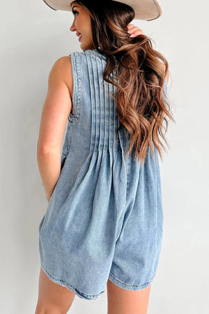 Denim jumpsuit