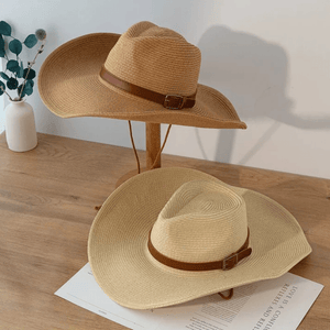 Elegant bredbrättad Cowboyhatt dam