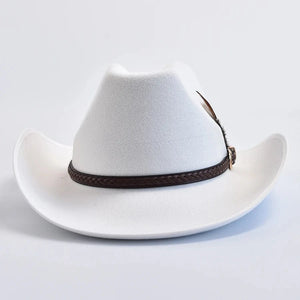 Elegant Cowboyhatt i Mjuk Filt