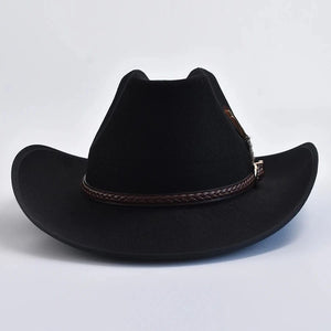 Elegant Cowboyhatt i Mjuk Filt