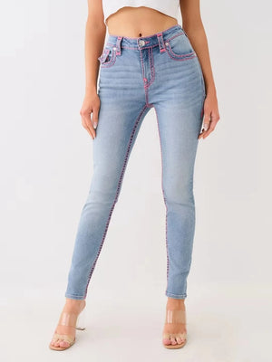 Embroidered jeans