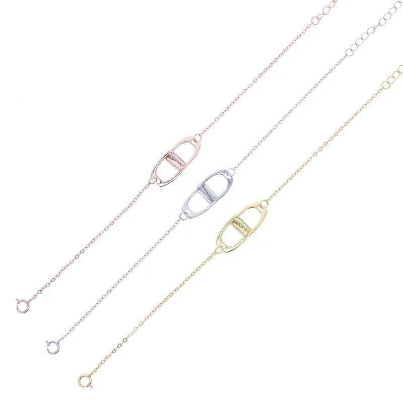 Hästskoarmband i 925 sterling silver