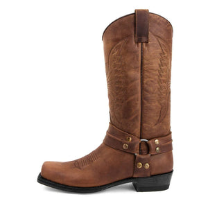 Höga Cowboy Biker Boots för Herr
