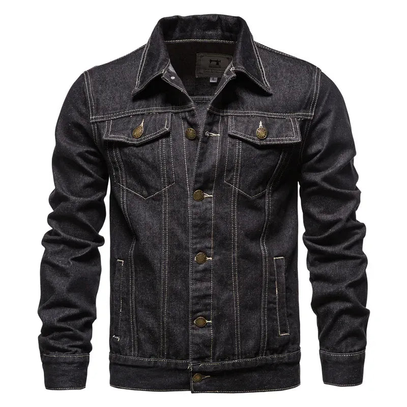 Jeans jacka Svart / S
