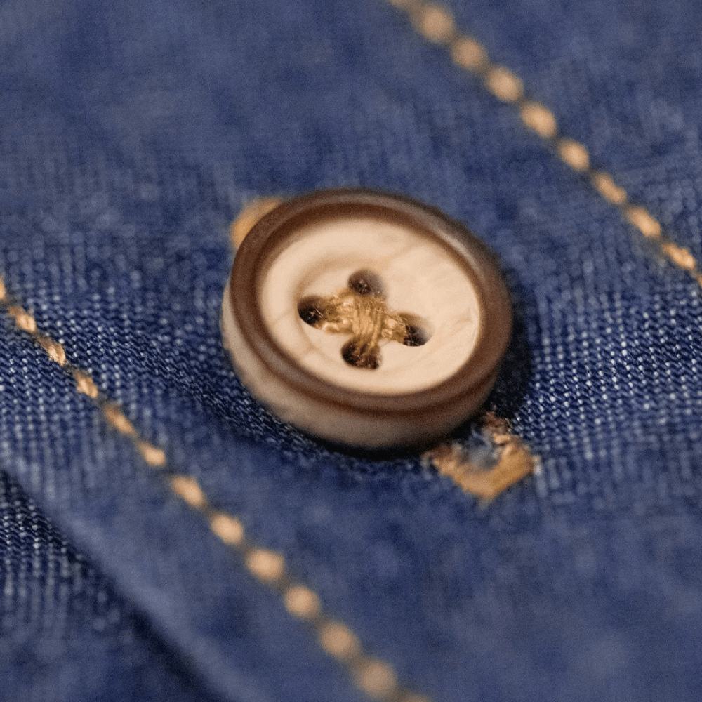 Denimskjorta Western klassisk