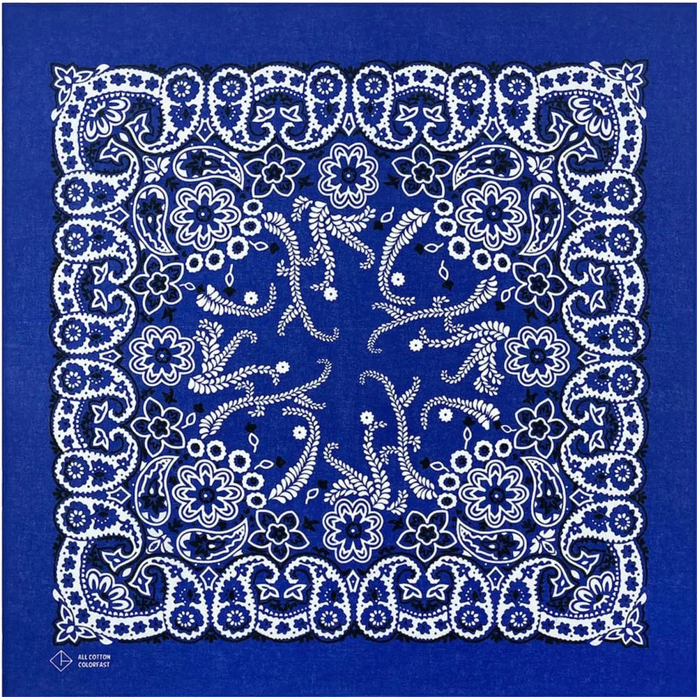 Kungsblå Bandana Kungsblå