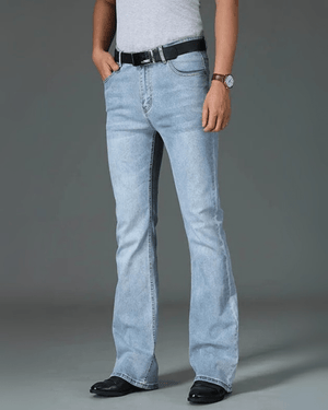 Ljusblå jeans herr