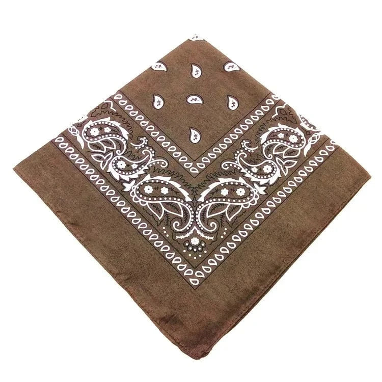 Ljusbrun bandana Ljusbrun