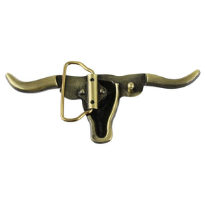 Longhorn Tjurskalle Bältesspänne