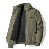 Manchester jacka päls herr Armégrön / 5XL 87-95KG