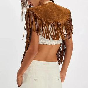 Mocka Väst med Franskappa