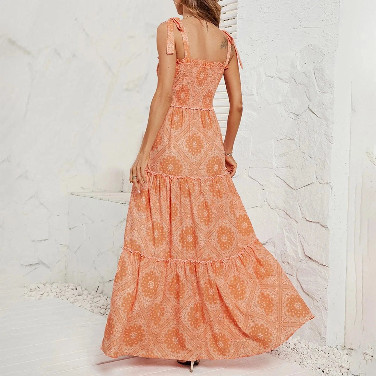 Paisley klänning