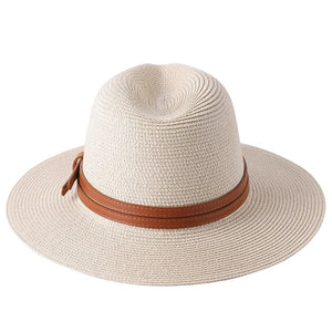 Panama cowboyhatt i strå