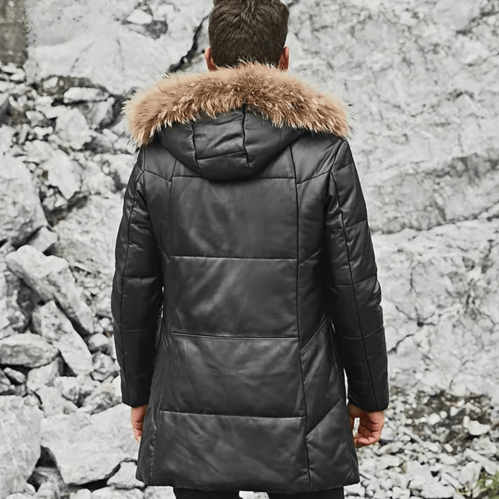 Puffer jacka herr