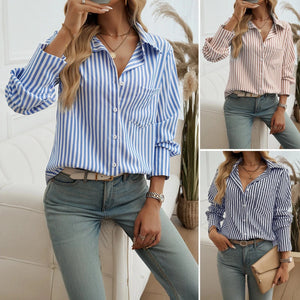 Randig blus dam