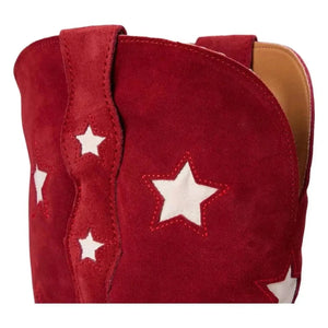 Röda cowboy boots