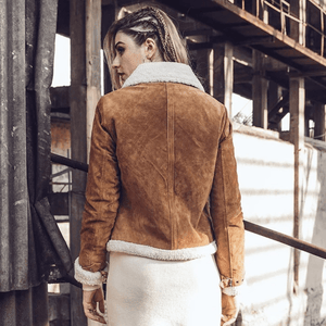 Shearling jacka dam