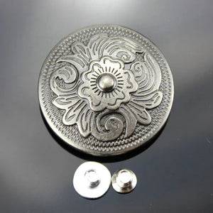 Silver bloom concho Antik silver