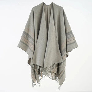 Sjal poncho