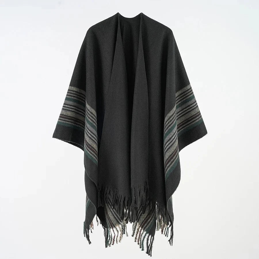 Sjal poncho