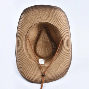 Strå cowboyhatt
