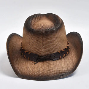 Strå westernhatt