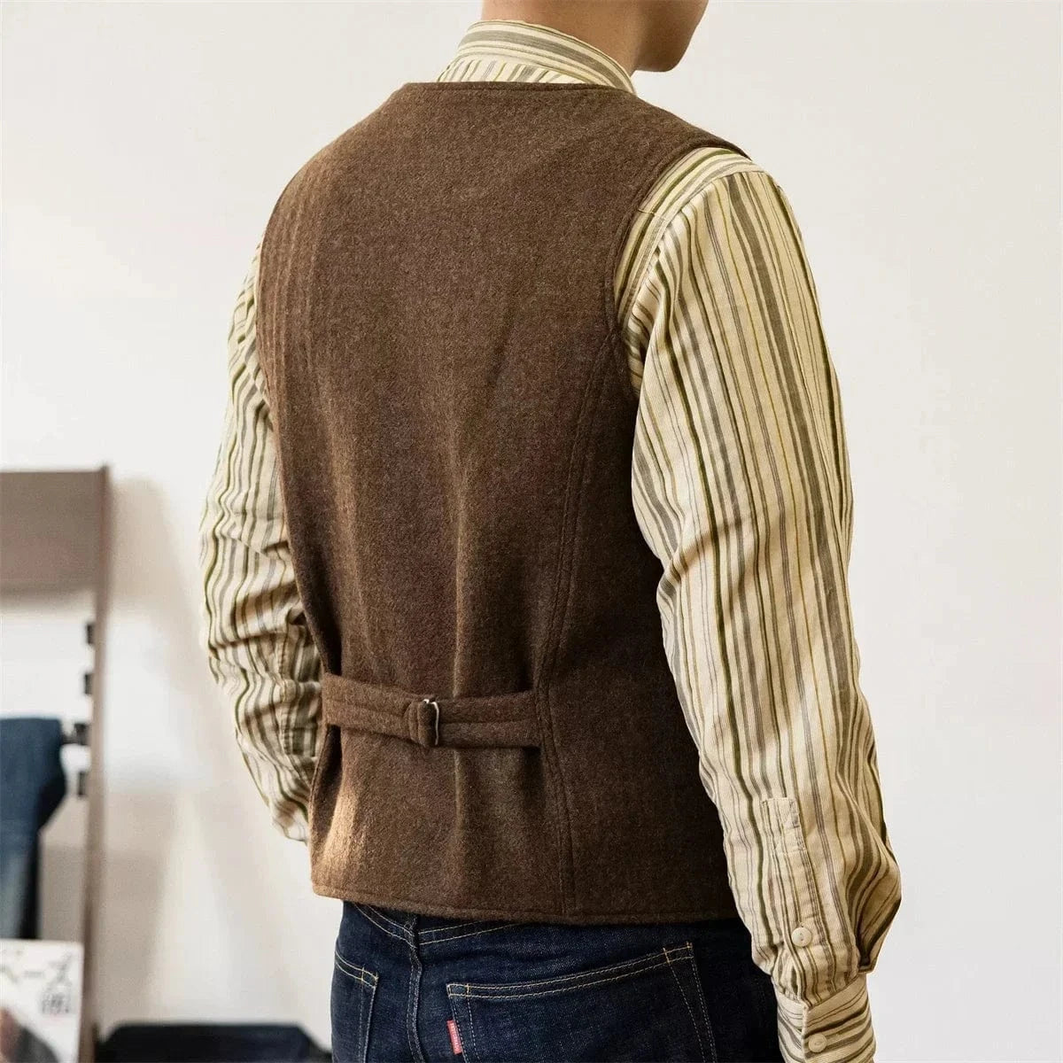 Tweed väst