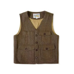 Tweed väst Brun / S
