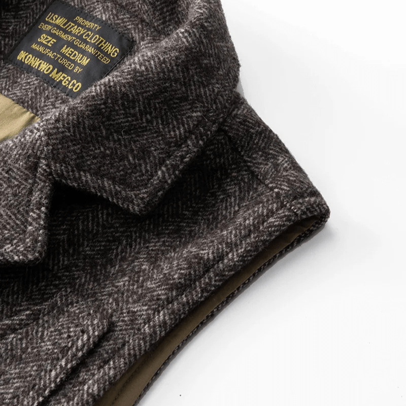 Tweed väst herr