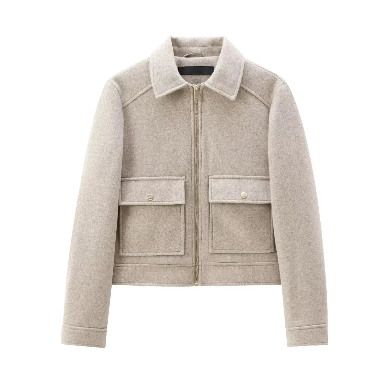 Ull jacka dam Beige / XS
