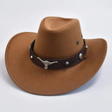 Ullfilt cowboyhatt Khaki / 56-58cm