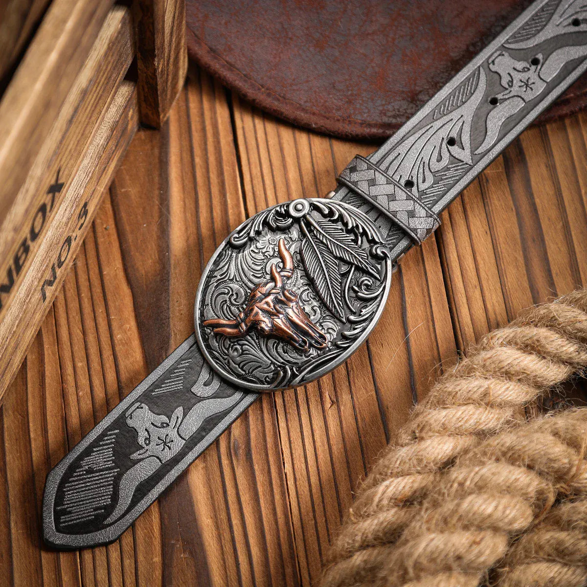 Vintage cowboybälte