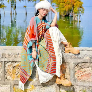 Vintage poncho