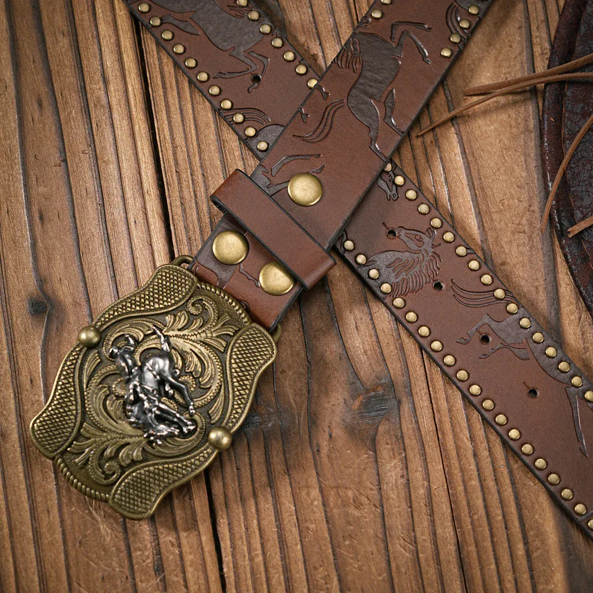 Vintage westernbälte