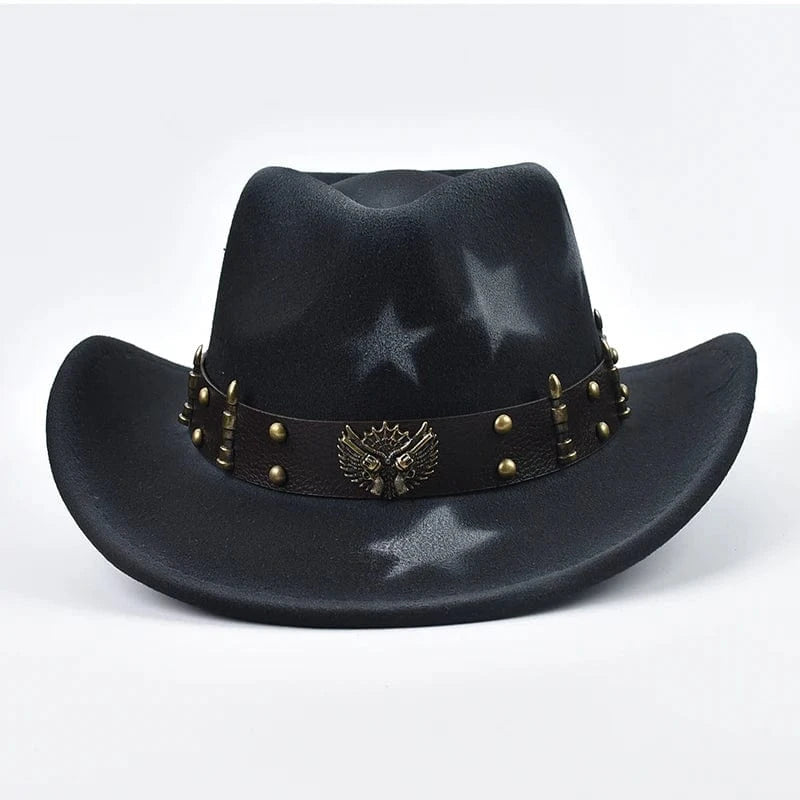 Westernhatt med Stjärnmotiv