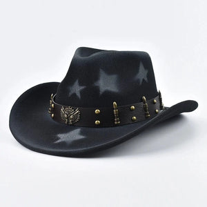 Westernhatt med Stjärnmotiv