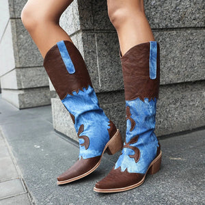Fashion cowboy boots